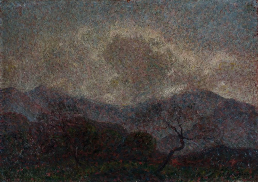 Tempesta in Val Sangone. Studio